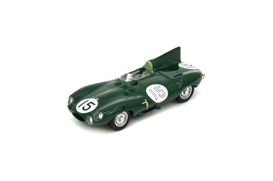 【2024年6月以降発売予定】 Spark S2926 1/43 Jaguar D No.15 Le Mans 24H 1954 P. Whitehead – K. Wharton