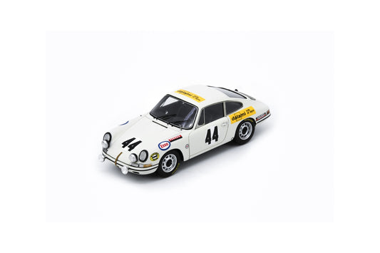 【2024年6月以降発売予定】 Spark S9744 1/43 Porsche 911T No.44 13th Le Mans 24H 1969 C. Laurent - J. Marche