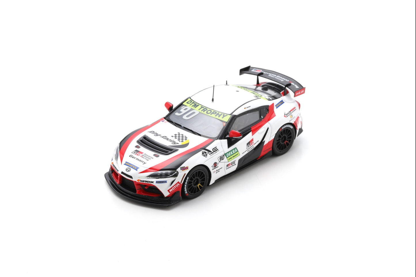 【2024年8月以降発売予定】 Spark SG667 1/43 Toyota GR Supra GT4 No.90 Toyota Gazoo Racing Europe Champion DTM Trophy 2022  Tim Heinemann