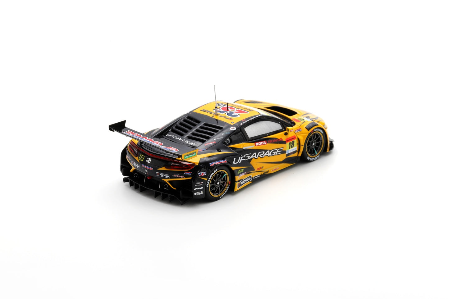 Spark SGT169 1/43 UPGARAGE NSX GT3 No.18 TEAM UPGARAGE GT300 SUPER GT 2024 T. Kobayashi - S. Koide - Y. Mitsui