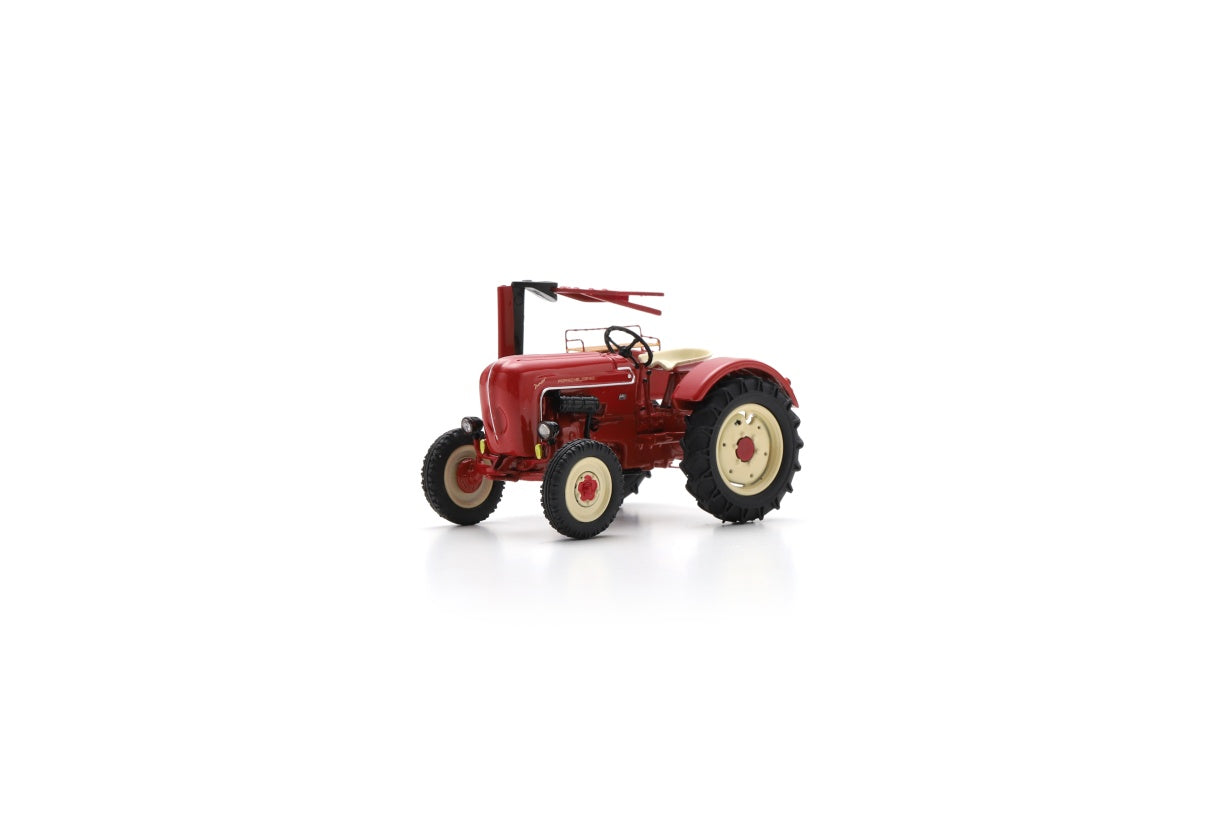 【2025年11月以降発売予定】 Schuco 450731800 1/43 Porsche Junior tractor with mower