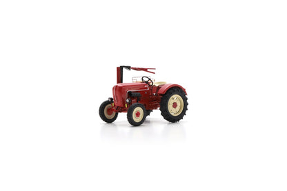 【2025年11月以降発売予定】 Schuco 450731800 1/43 Porsche Junior tractor with mower