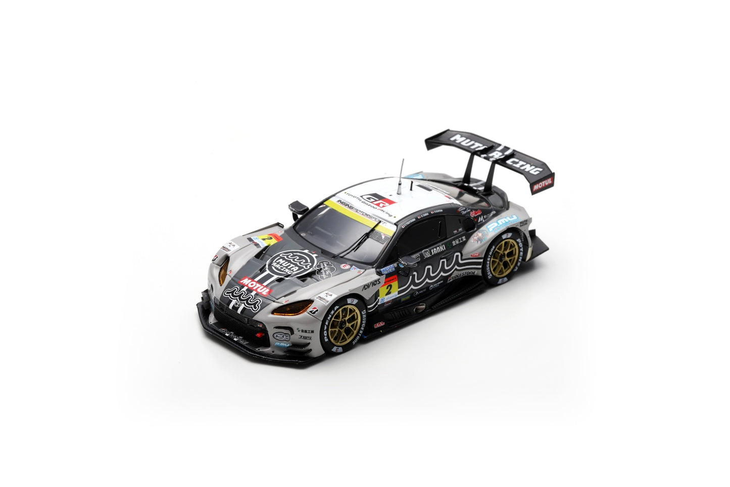 Spark SGT165 1/43 muta Racing GR86 GT No.2 muta Racing INGING GT300 SUPER GT 2024 Y. Tsutumi - H. Taira - H. Katoh