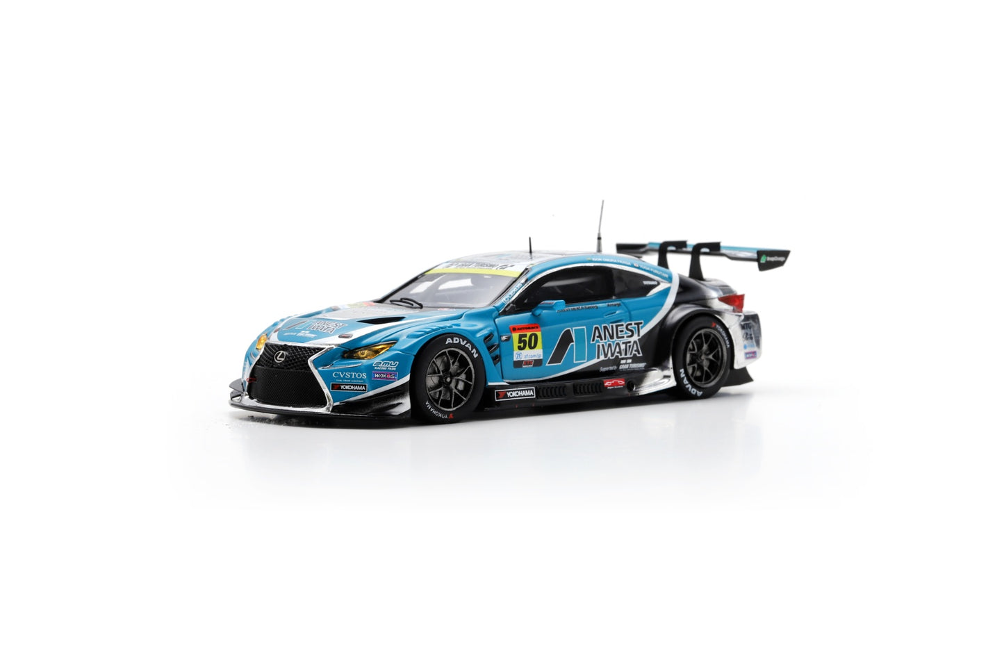 Spark SGT175 1/43 ANEST IWATA Racing RC F GT3 No.50 ANEST IWATA Racing with ArnageGT300 SUPER GT 2024 I. Omura Fraga - Y. Furutani