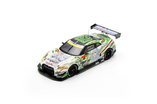 Spark SGT187 1/43 Datsumou K's Frontier GO & FUN Neko Neko GT-R No.48 NILZZ RACING GT300 SUPER GT 2024 T. Ida - Y. Shibata - T. Sanada