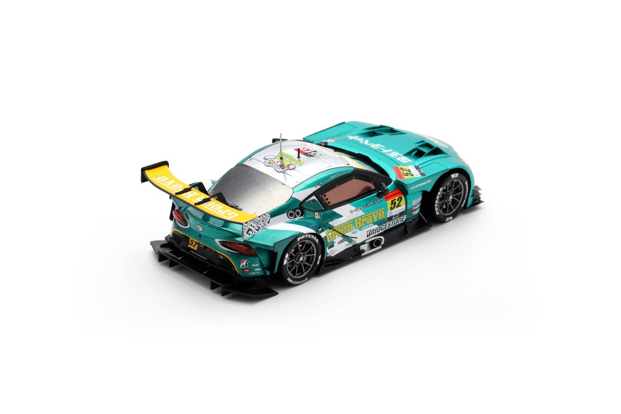 Spark SGT176 1/43 Green Brave GR Supra GT No.52 Saitama Green BraveGT300 SUPER GT 2024 H. Yoshida - S. Nonaka