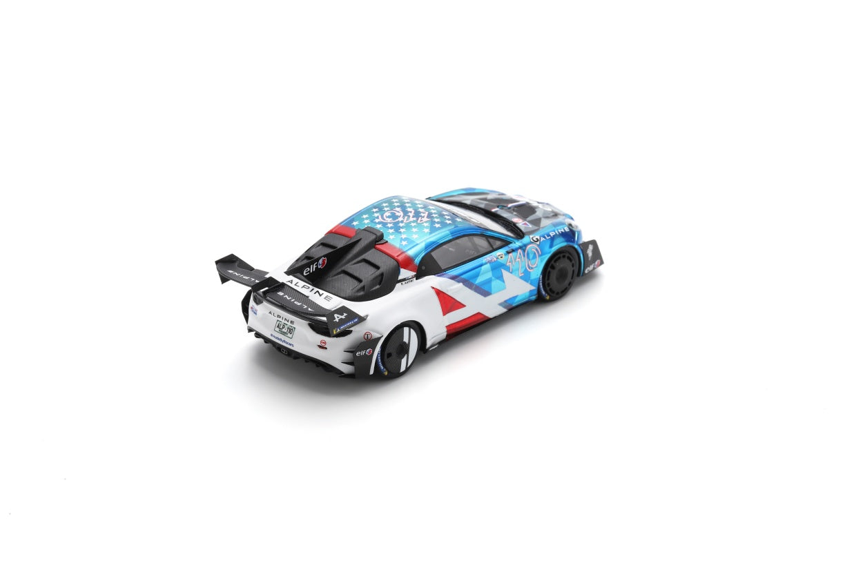 Spark S5449 1/43 Alpine A110 GT4 Evo No. 110 3rd Pikes Peak 2023 Raphaël Astier