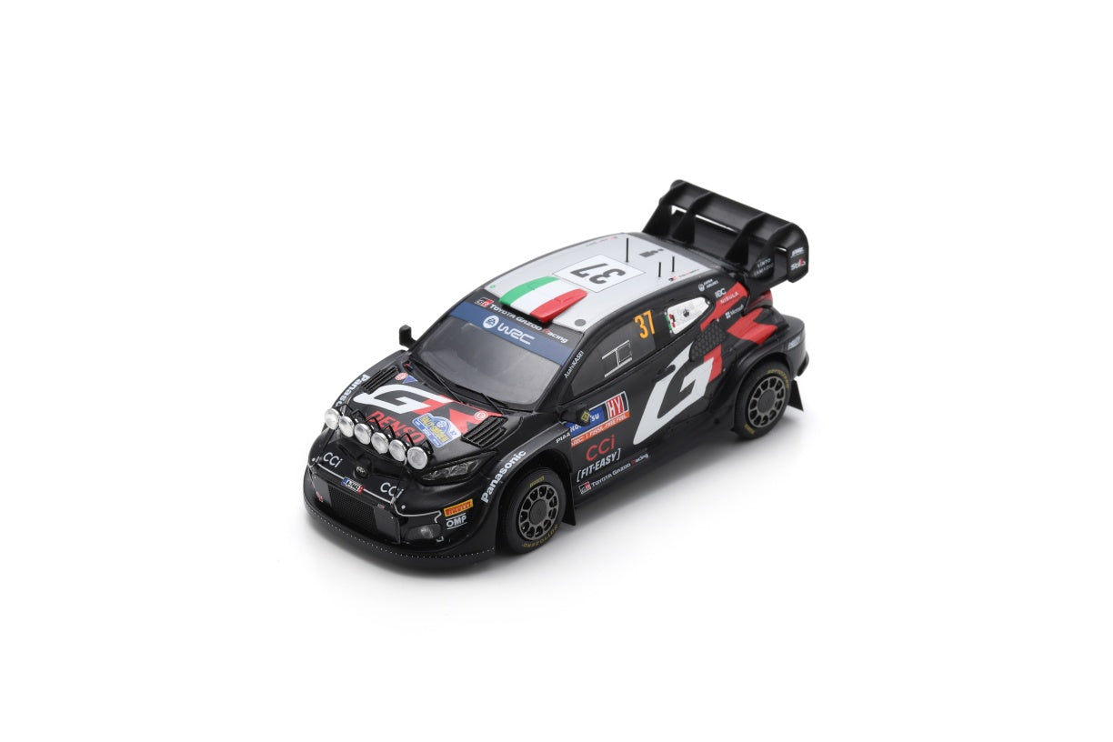 Spark S6866 1/43 TOYOTA GR Yaris Rally1 HYBRID No.37 TOYOTA GAZOO Racing WRT　Rally Sweden 2024 L. Bertelli - S. Scattolin