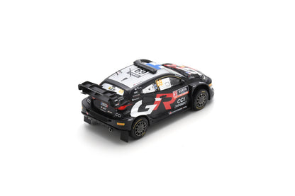 Spark S6873 1/43 TOYOTA GR Yaris Rally1 HYBRID No.69 TOYOTA GAZOO Racing WRT Winner Rally Safari 2024 K. Rovanperä - J. Halttunen