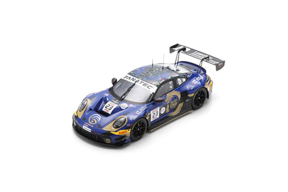 Spark 18SB078 1/18 Porsche 911 GT3 R (992) No.23 Phantom Global Racing 24H Spa 2024 J. Evans – J. Eriksson – T. Preining