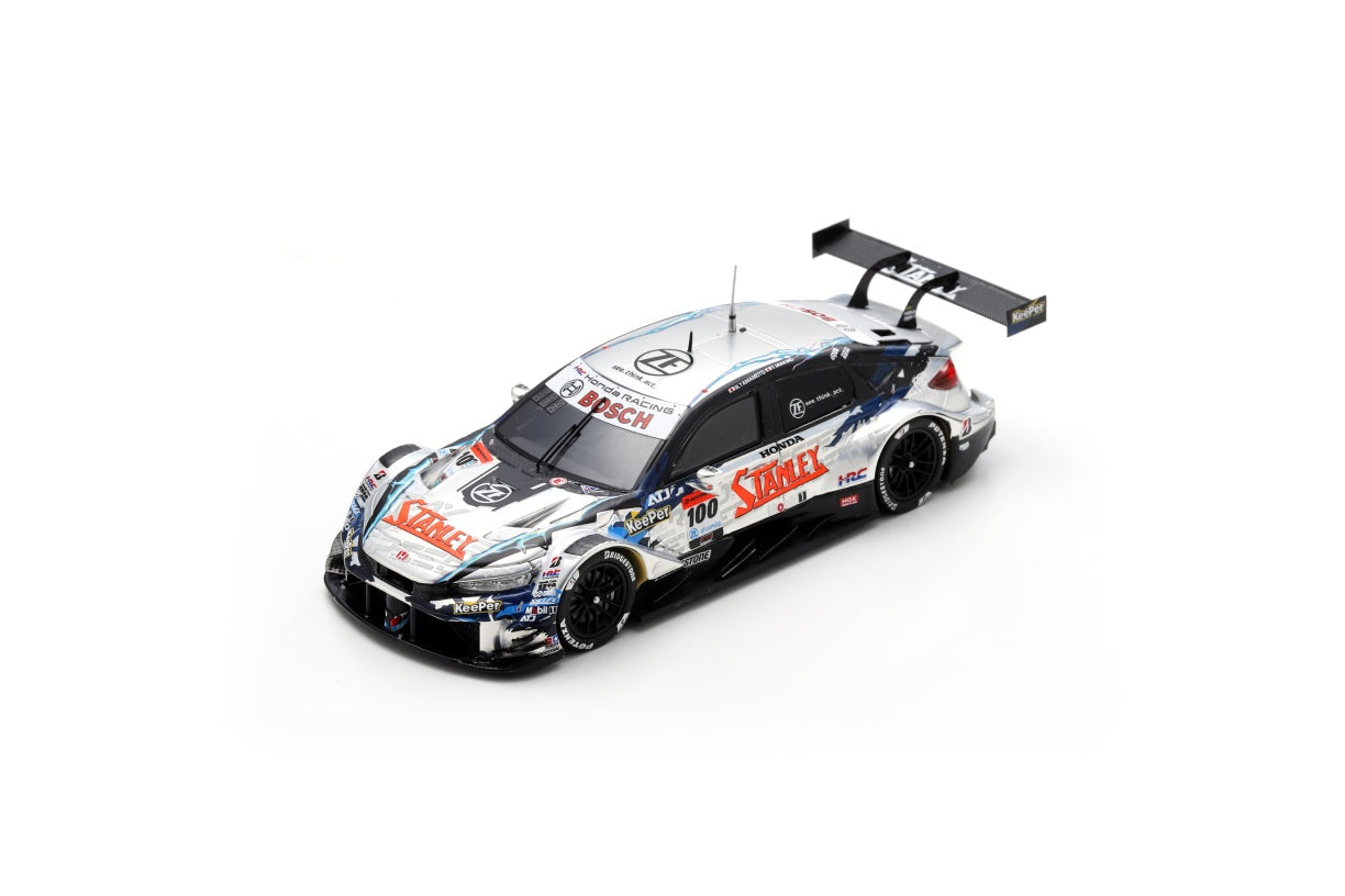 Spark SGT164 1/43 STANLEY CIVIC TYPE R-GT No.100 STANLEY TEAM KUNIMITSU GT500 SUPER GT 2024 N. Yamamoto - T. Makino