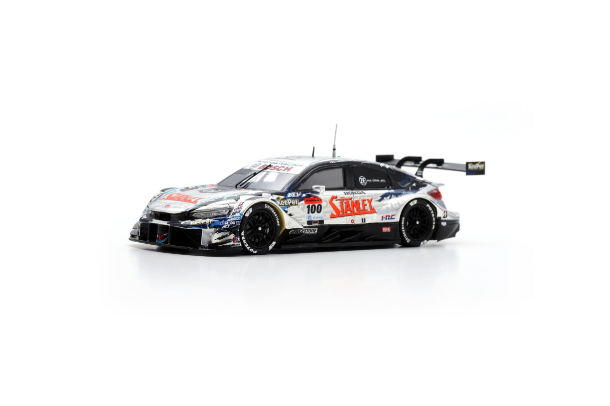 Spark SGT164 1/43 STANLEY CIVIC TYPE R-GT No.100 STANLEY TEAM KUNIMITSU GT500 SUPER GT 2024 N. Yamamoto - T. Makino