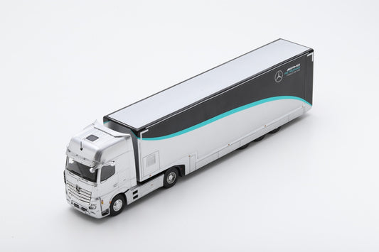 【2025年9月発売予定】 Spark S8599 1/43 Mercedes Truck - Mercedes F1 Team - 2023