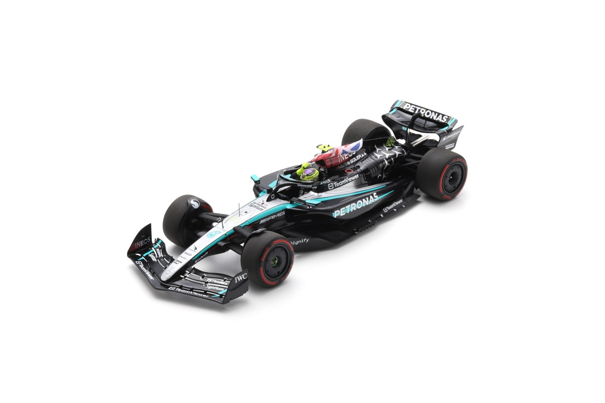 【2025年7月以降発売予定】Spark 18S999 1/18 Mercedes-AMG PETRONAS Formula One Team No.44 F1 W15 E Performance Winner British GP 2024 Lewis Hamilton