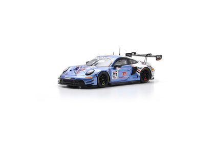 Spark SB833 1/43 Porsche 911 GT3 R (992) No.61 EBM 24H Spa 2024 A. D'Silva – K. Li – E. Bamber – B. Leitch