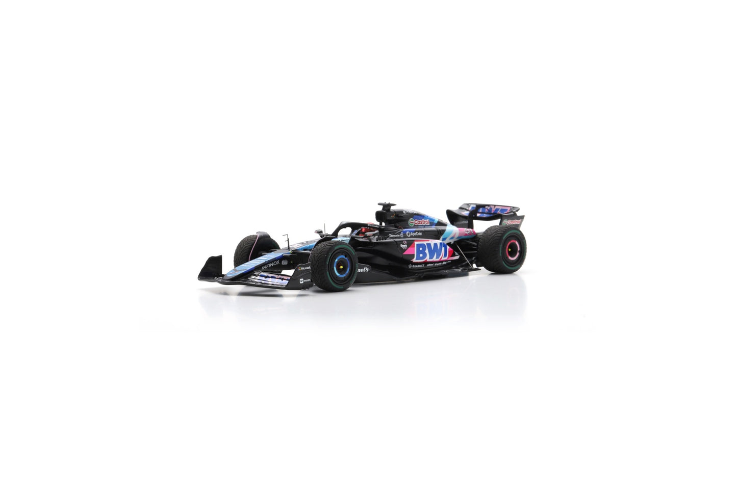 Spark S9537 1/43 BWT Alpine F1 Team A524 No.31 10th Canadian GP 2024 Esteban Ocon