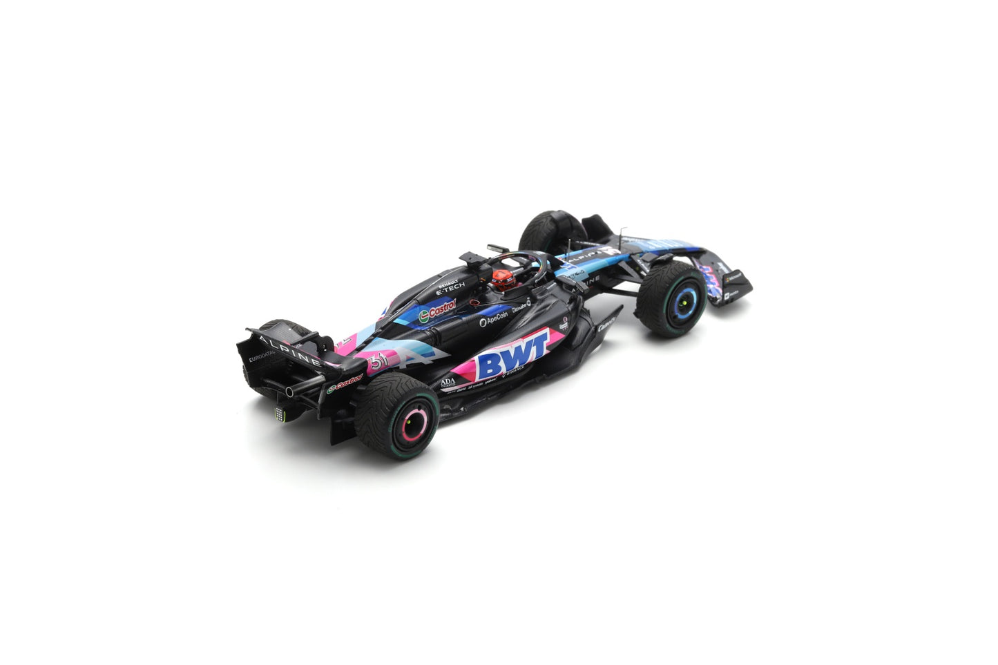 Spark S9537 1/43 BWT Alpine F1 Team A524 No.31 10th Canadian GP 2024 Esteban Ocon