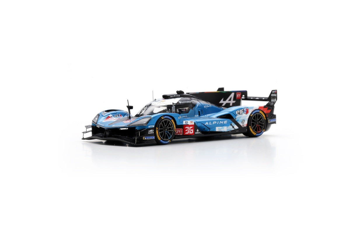 Spark S9123 1/43 Alpine A424 No.36 ALPINE ENDURANCE TEAM Le Mans 24H 2024 N. Lapierre - M. Vaxivière - M. Schumacher