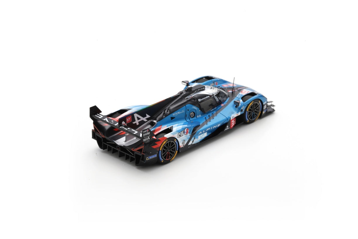Spark S9123 1/43 Alpine A424 No.36 ALPINE ENDURANCE TEAM Le Mans 24H 2024 N. Lapierre - M. Vaxivière - M. Schumacher