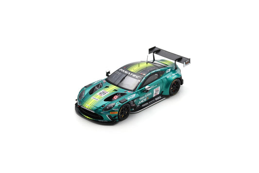 Spark SB807 1/43 Aston Martin Vantage AMR GT3 EVO No.21 Comtoyou Racing 24H Spa 2024 C. Clark – M. Lismont – X. Maassen – S. Dejonghe