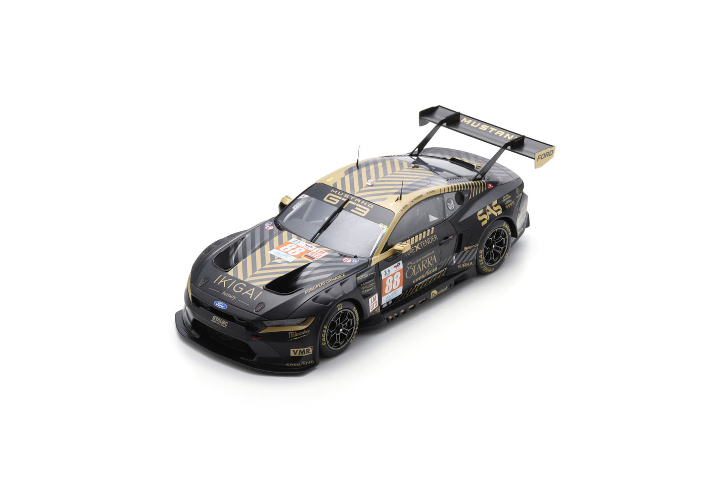 Spark  18S661  1/18  Ford Mustang GT3 No.88 PROTON COMPETITION 3rd LMGT3 class Le Mans 24H 2024 G. Roda - M. Pedersen - D. Olsen