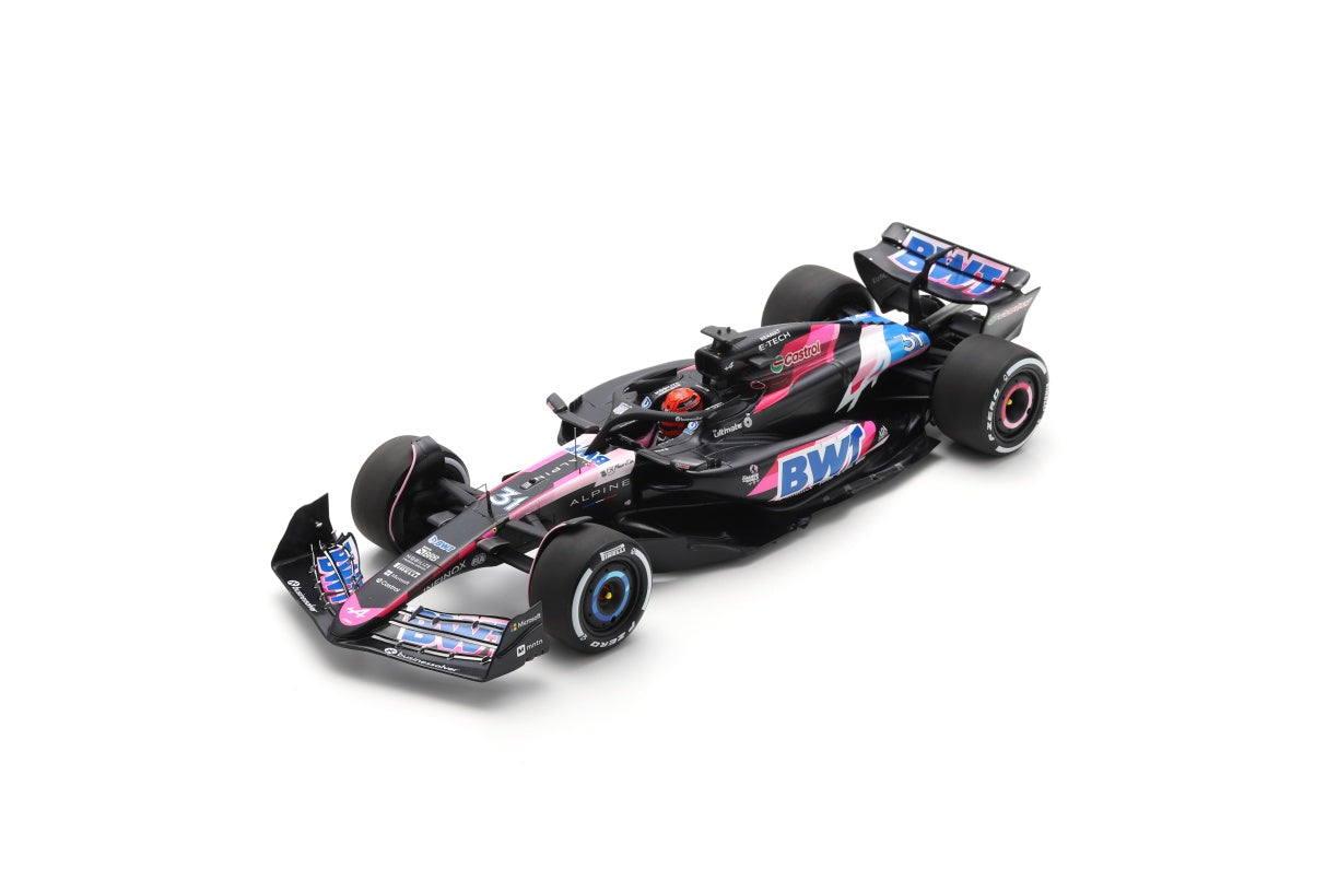 Spark 18S981 1/18 BWT Alpine F1 Team A524 No.31 Bahrain GP 2024 Esteban Ocon