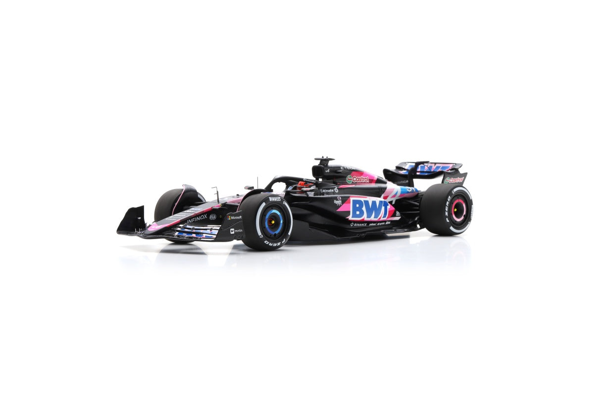 Spark 18S981 1/18 BWT Alpine F1 Team A524 No.31 Bahrain GP 2024 Esteban Ocon