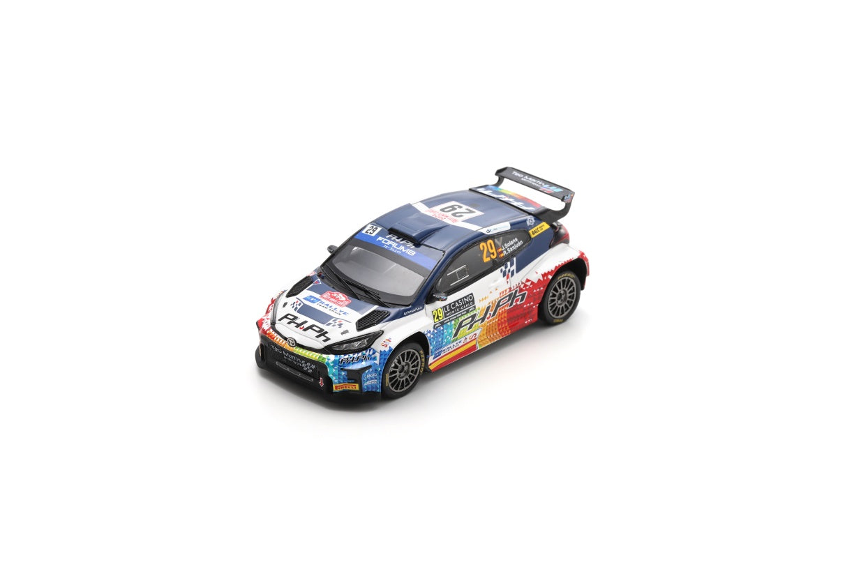 Spark S6864 1/43 TOYOTA GR Yaris Rally 2 No.29 7th RC2 Rally Monte Carlo 2024 J. Solans - R. Sanjuán