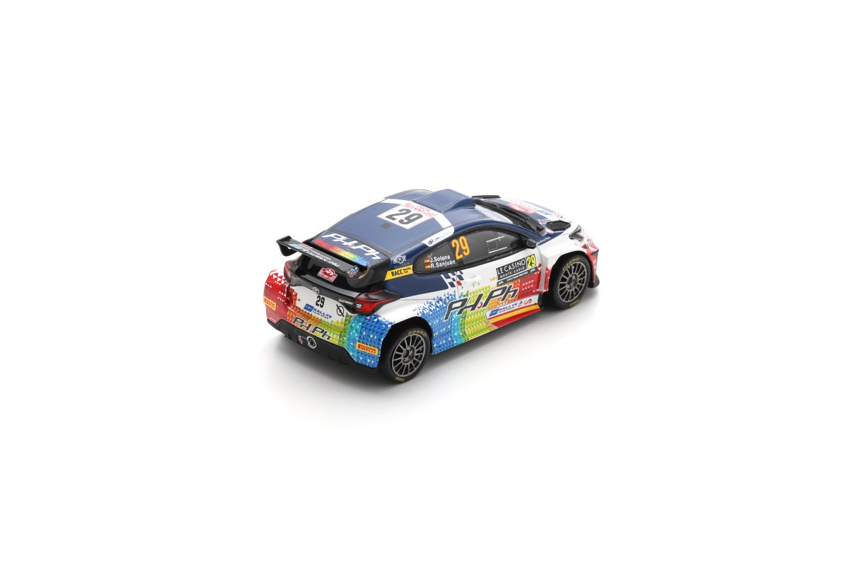 Spark S6864 1/43 TOYOTA GR Yaris Rally 2 No.29 7th RC2 Rally Monte Carlo 2024 J. Solans - R. Sanjuán
