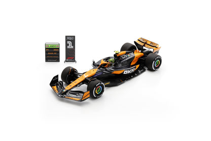 Spark 18S986 1/18 McLaren Formula 1 Team MCL38 No.4 3rd Australian GP 2024 Lando Norris