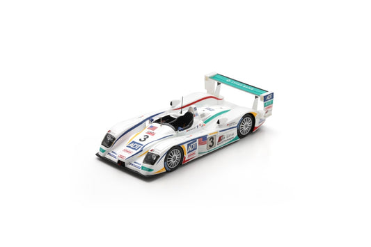 Spark 43LM05 1/43 Audi R8 No.3 Champion Racing Winner Le Mans 24H 2005 M. Werner - JJ. Lehto - T. Kristensen