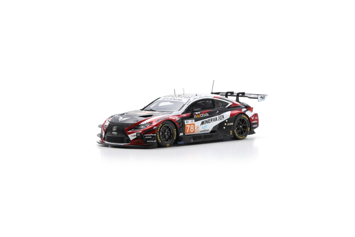 Spark S9154 1/43 Lexus RC F GT3 No.78 AKKODIS ASP TEAM Le Mans 24H 2024 K. van der Linde - T. Boguslavskiy - A. Robin