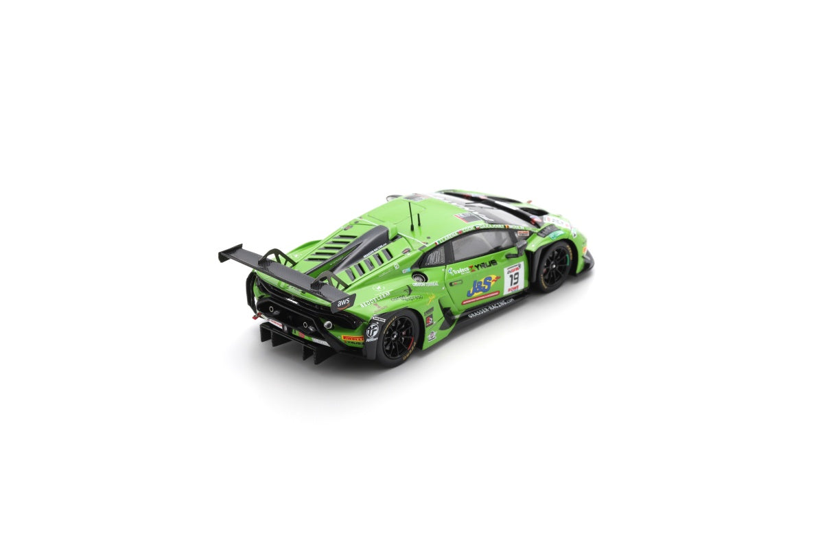 Spark SB812 1/43 Lamborghini Huracán GT3 EVO 2 No.19 GRT Grasser Racing Team 24H Spa 2024 M. Llarena – H. Cook – B. Moulin – H. Qarajouli