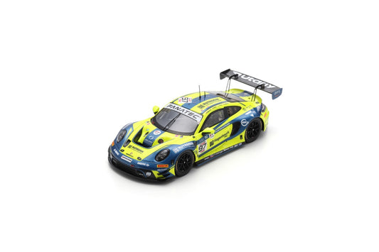 Spark SB837 1/43 Porsche 911 GT3 R (992) No.97 Rutronik Racing 24H Spa 2024 D. Blattner – Z. Richard Robichon – D. Marschall – L. Hartog