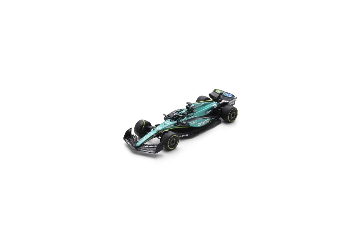 Spark Y381 1/64 Aston Martin Aramco F1 Team AMR24 No.18 2024 Lance Stroll