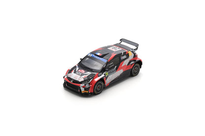 Spark S6863 1/43 TOYOTA GR Yaris Rally 2 No.28 Erace WRT Rally Monte Carlo 2024 B. Bouffier - F. Vauclare