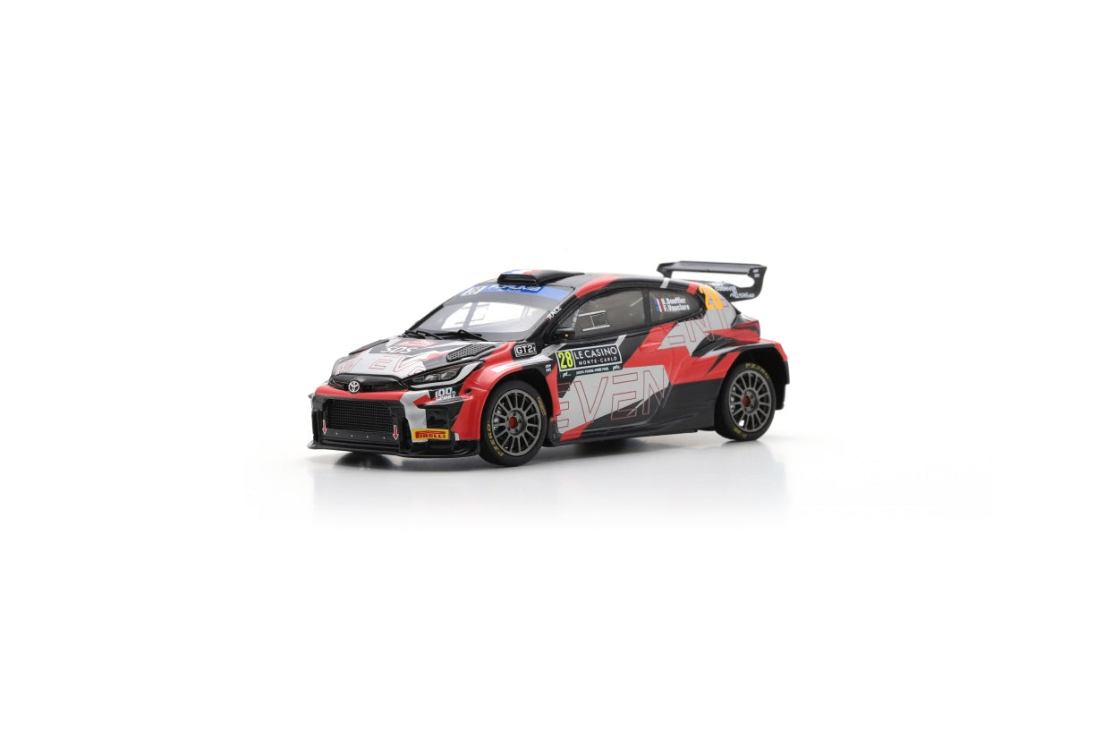 Spark S6863 1/43 TOYOTA GR Yaris Rally 2 No.28 Erace WRT Rally Monte Carlo 2024 B. Bouffier - F. Vauclare