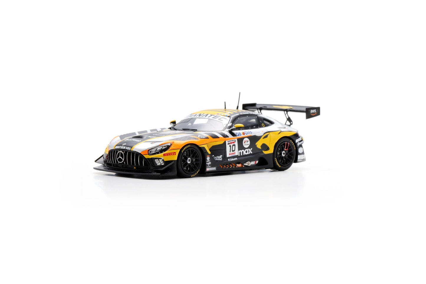 Spark SB815 1/43 Mercedes-AMG GT3 EVO No.10 Boutsen VDS 24H Spa 2024 A. Panis – C. Gazeau – R. Meyuhas – S. Baud