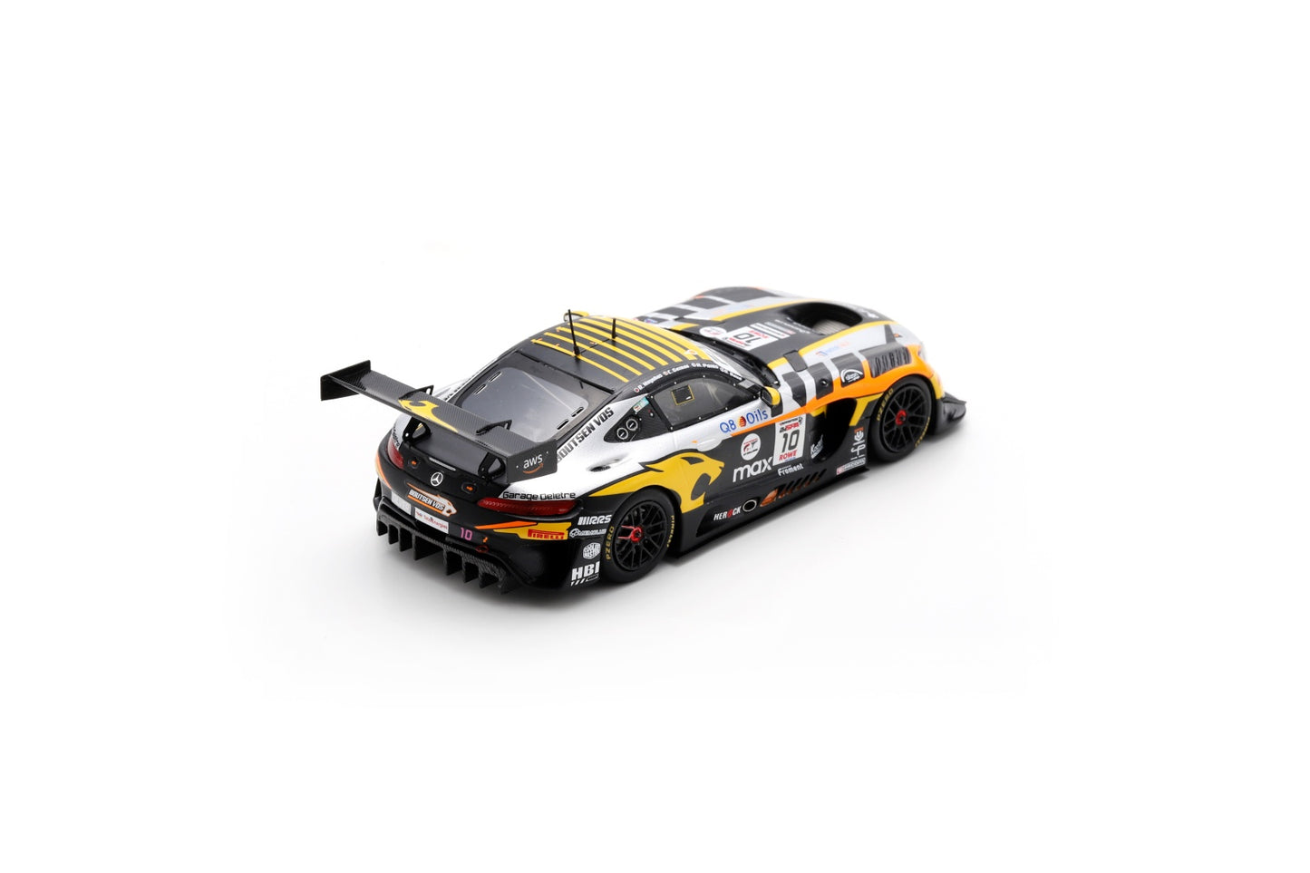 Spark SB815 1/43 Mercedes-AMG GT3 EVO No.10 Boutsen VDS 24H Spa 2024 A. Panis – C. Gazeau – R. Meyuhas – S. Baud