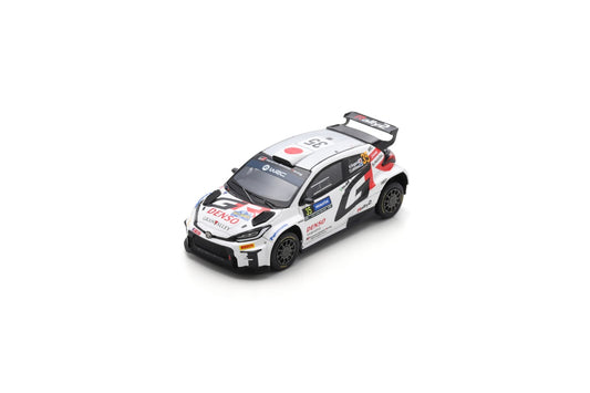 Spark S6869 1/43 TOYOTA GR Yaris Rally 2 No.35 TOYOTA GAZOO Racing RC2 Rally Sweden 2024 H. Kogure - T. Luhtinen