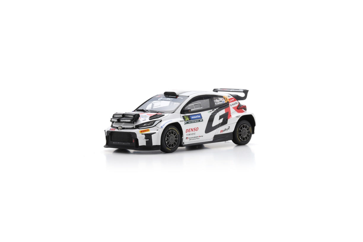 Spark S6868 1/43 TOYOTA GR Yaris Rally 2 No.34 TOYOTA GAZOO Racing RC2 Rally Sweden 2024 Y. Yamamoto - M. Salminen