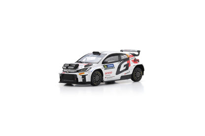 Spark S6868 1/43 TOYOTA GR Yaris Rally 2 No.34 TOYOTA GAZOO Racing RC2 Rally Sweden 2024 Y. Yamamoto - M. Salminen
