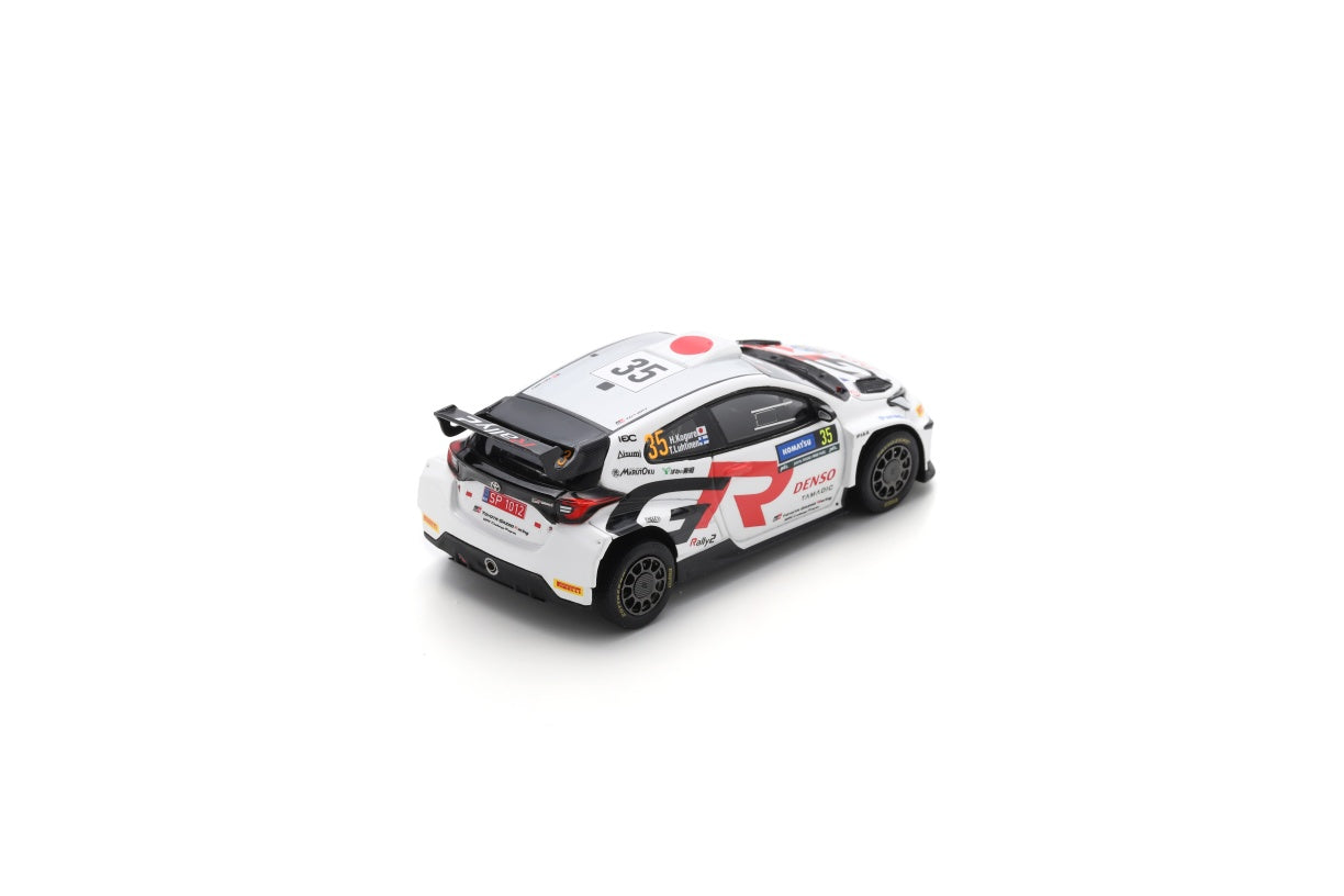 Spark S6869 1/43 TOYOTA GR Yaris Rally 2 No.35 TOYOTA GAZOO Racing RC2 Rally Sweden 2024 H. Kogure - T. Luhtinen
