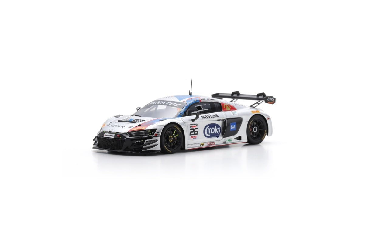 Spark SB809 1/43 Audi R8 LMS GT3 EVO II No.26 Sainteloc Racing 24H Spa 2024 A. Varutti – G. Stadsbader – I. Klymenko – M. Paverud