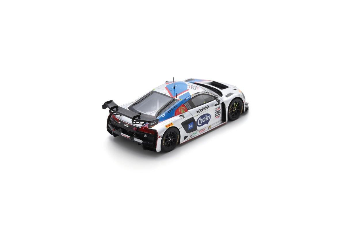 Spark SB809 1/43 Audi R8 LMS GT3 EVO II No.26 Sainteloc Racing 24H Spa 2024 A. Varutti – G. Stadsbader – I. Klymenko – M. Paverud