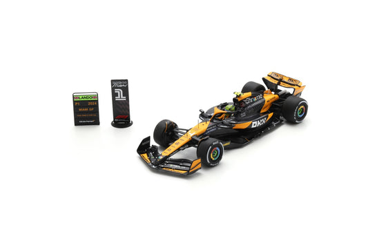 Spark S9523 1/43 McLaren Formula 1 Team MCL38 No.4 3rd Australian GP 2024 Lando Norris