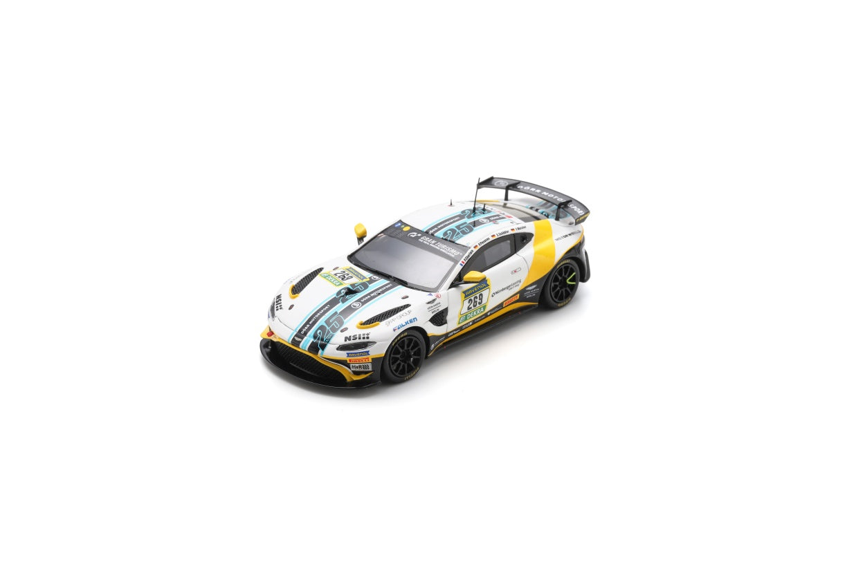 Spark SG958 1/43 Aston Martin Vantage AMR GT4 No.269 Dörr Motorsport 24H Nürburgring 2024 P. Charlaix - F. Weishar - S. Schädler - P. Posavc