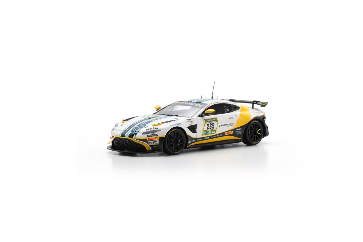Spark SG958 1/43 Aston Martin Vantage AMR GT4 No.269 Dörr Motorsport 24H Nürburgring 2024 P. Charlaix - F. Weishar - S. Schädler - P. Posavc