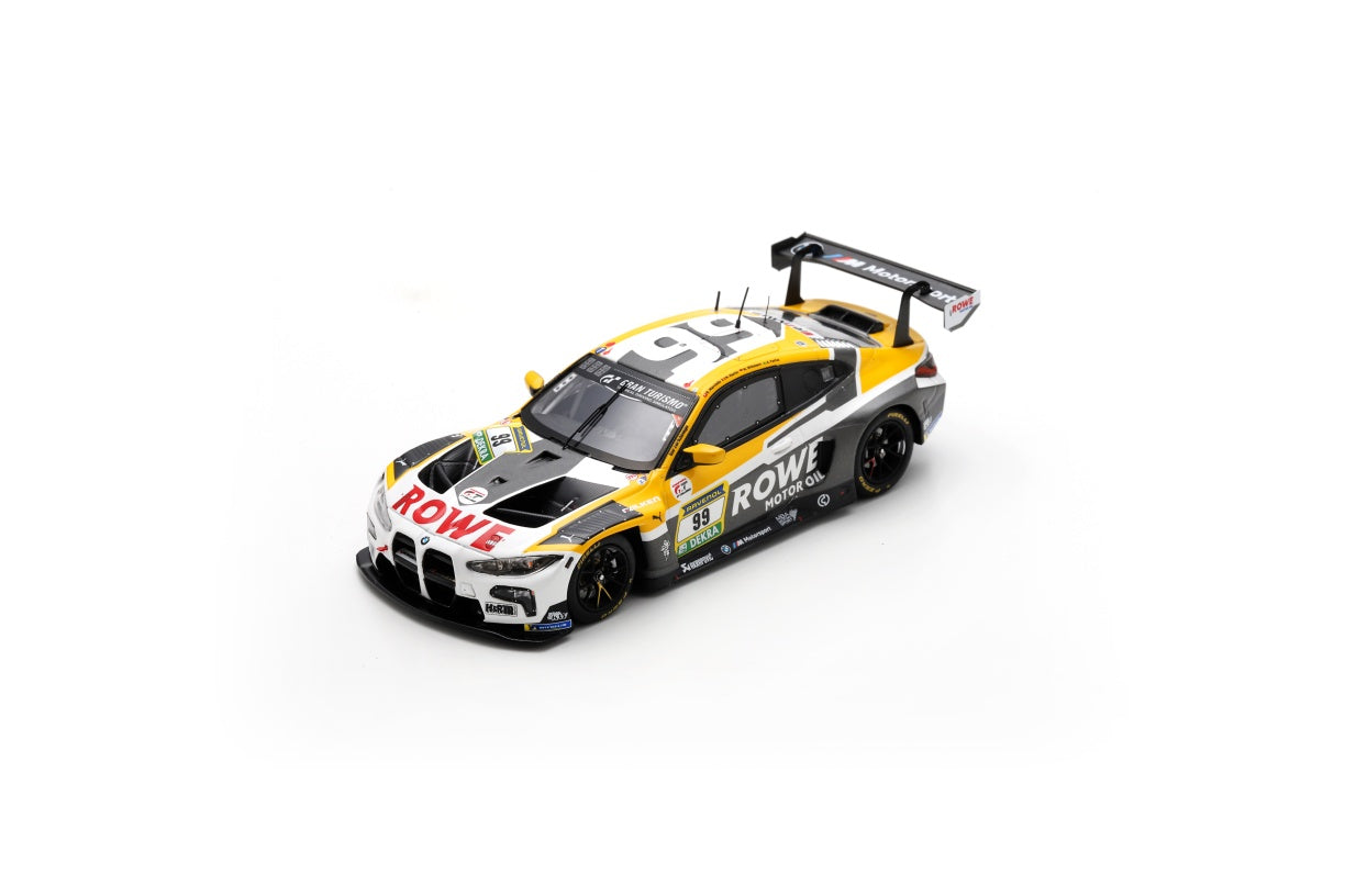 Spark SG954 1/43 BMW M4 GT3 No.99 ROWE RACING 24H Nürburgring 2024 R. Frijns - S. Van der Linde - D. Vanthoor - A. Farfus