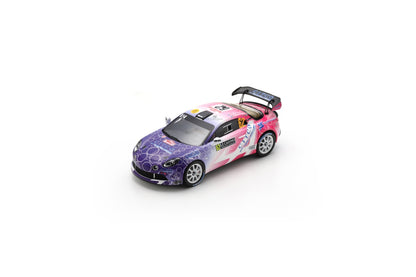 Spark S6860 1/43 Alpine A110 Rally RGT No.62 3rd RGT Rally Monte Carlo 2024 C. Berard - C. Bernabo